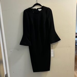 Calvin Klein Black Long Sleeve Dress*
